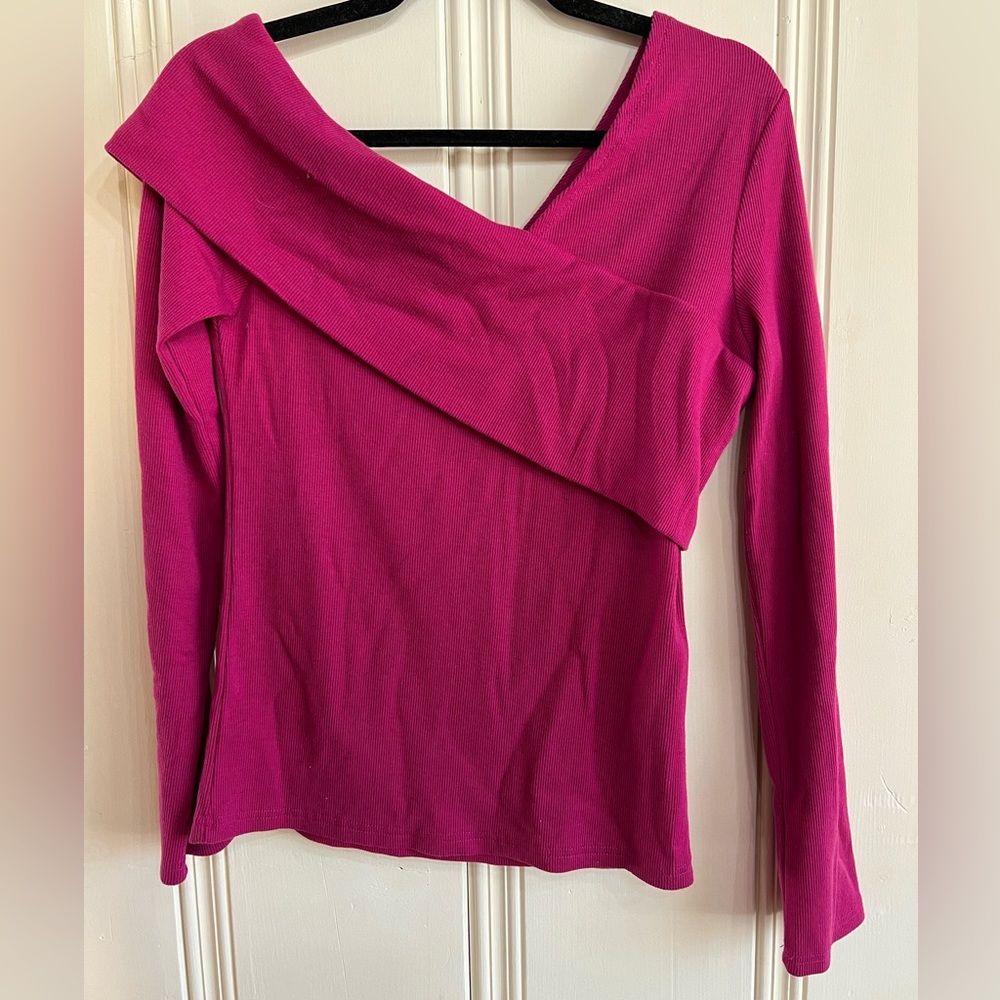 Pink Off Shoulder Top